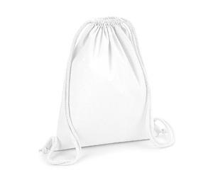 Westford mill WM260 - Organic Premium Cotton Gymsac White