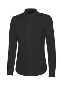 Velilla 405015S - WOMEN'S LS STRETCH SHIRT Black