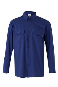 Velilla 520 - LS SHIRT Royal Blue