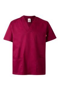 Velilla 589 - SCRUB TOP Burgundy