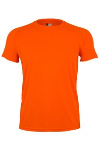 Mukua MK520V - SHORT SLEEVE TECHNICAL T-SHIRT FLÚOR ORANGE