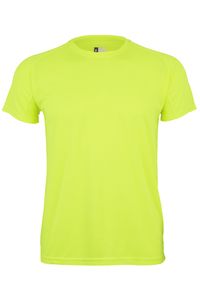 Mukua MK520V - SHORT SLEEVE TECHNICAL T-SHIRT FLÚOR YELLOW