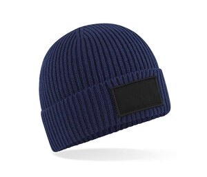 BEECHFIELD BF442R - Beanie with patch for decoration