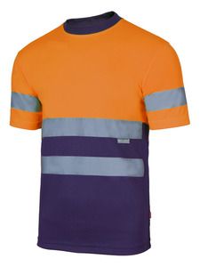 Velilla 305506 - HV TWO-TONE T-SHIRT